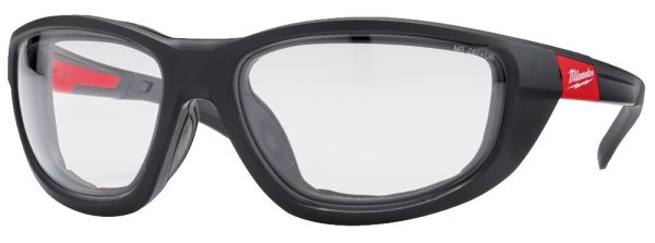 Ochelari de protectie Premium cu garnitura si lentila transparenta, 4932471885 Milwaukee Descriere: